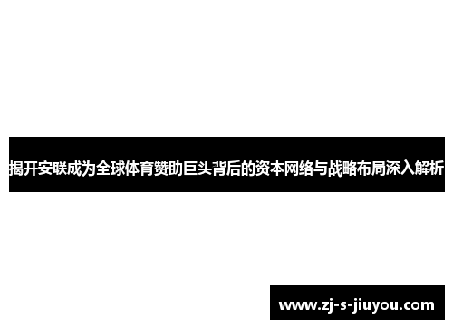 揭开安联成为全球体育赞助巨头背后的资本网络与战略布局深入解析 揭开安联成为全球体育赞助巨头背后的资本网络与战略布局深入解析